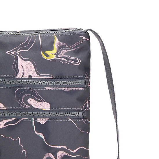 Bolsos Cruzados Kipling Alvar Printed Grises Multicolor | MX 1068CT